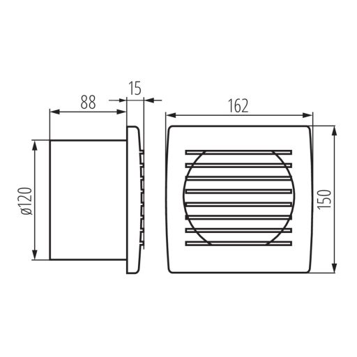 EOL 120T    ventilátor