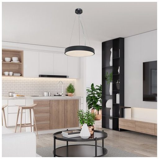 71039 Tesia,belt.függ. LED36W, D40cm, fekete