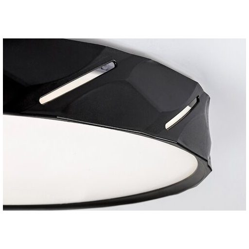 71120 Nessira,belt.menny.LED25W,D39cm,m.fekete
