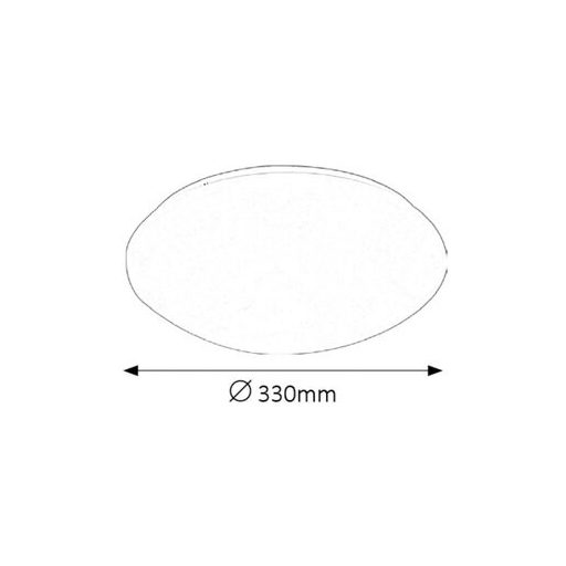 71133 Lucas beép.LED lpt. állítható mikrohullámú mozgásérzékleővel18W D33 fehér IP20