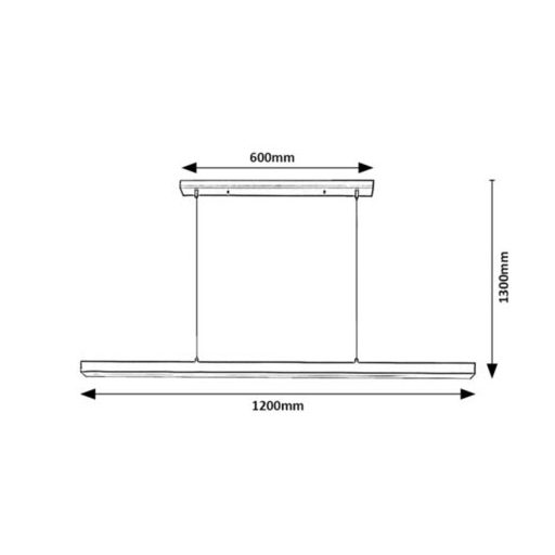 72128 Tariq,belt.függ. LED30W, L120cm