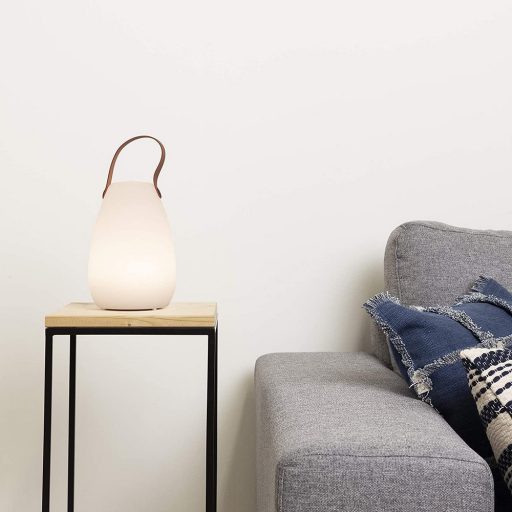 LED design lámpa hordozható, fogantyúval és színváltoztatással