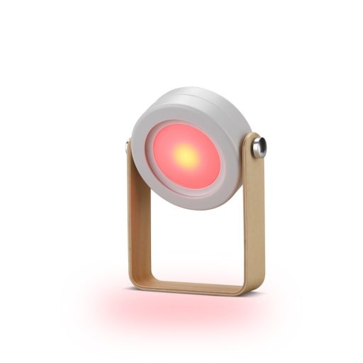 LED design lámpa LANTERN, újratölthető USB RGB
