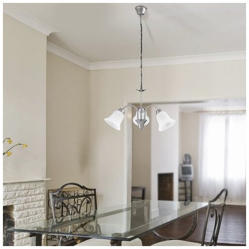 7363 Francesca 3 ágú csillár E14 3x40Wsz króm