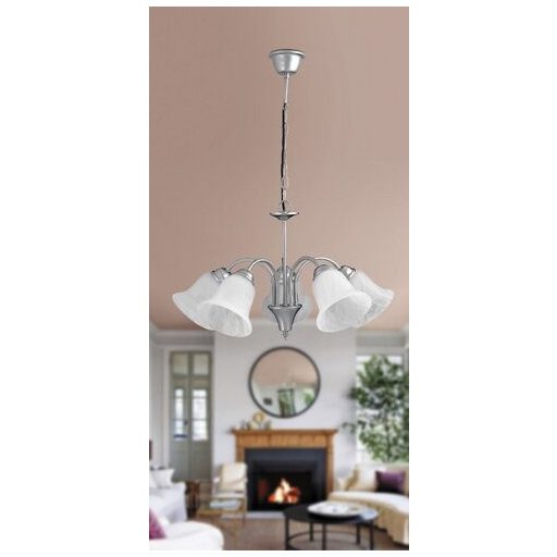 7365 Francesca 5 ágú csillár E14 5x40Wsz króm