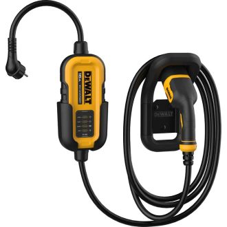   73722 EV Type2 DeWALT hordozható töltő 16A 3.7kW 7.5m IP44/IP65
