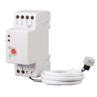 alkonykapcsoló sínre szerelhető 20A <2-100LUX IP20/65