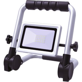   LED fényvető "Flexi" 20W hordozható, összecsukható 1600lm IP65 1.5m H05RN