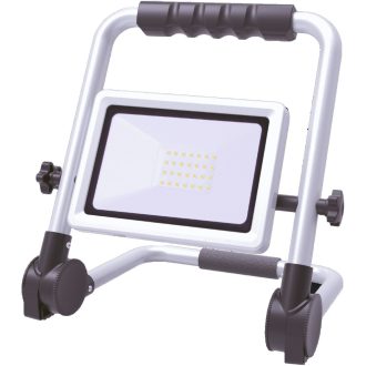   LED fényvető "Flexi" 30W hordozható, összecsukható 2400lm IP65 1.5m H05RN