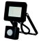 LED fényvető "EcoSpot2" 10W mozgásérzékelővel 900lm, fekete, IP65