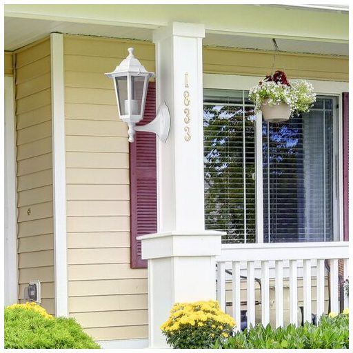 8203 Velence kült fali fel E27 60W fehér IP43