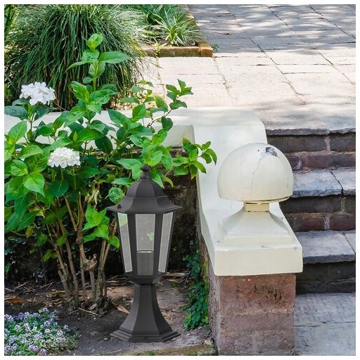 8206 Velence kült talp40cmE27 60W fekete IP43