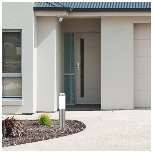 8263 Inox torch kült álló 45cm E27 25W IP44