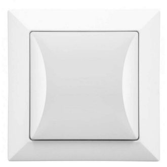 8700H OPAL egypólusú kapcsoló keret nélkül, fehér