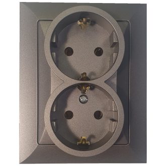 8715H OPAL dupla dugalj kerettel, grafit