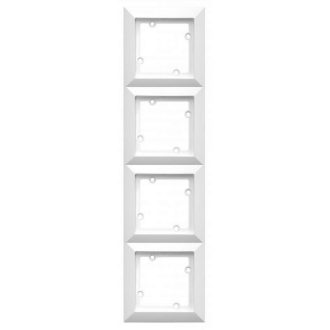 8732H OPAL négyes keret, fehér