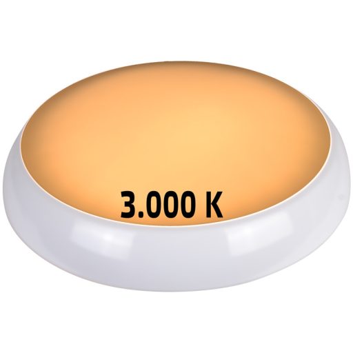 ADAMS16W Falon kívüli védett LED világítótest,m.érzékelő,áll. színhő230VAC,16W,1600lm,3000/4000/6500