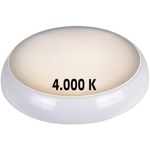 ADAMS16W Falon kívüli védett LED világítótest,m.érzékelő,áll. színhő230VAC,16W,1600lm,3000/4000/6500