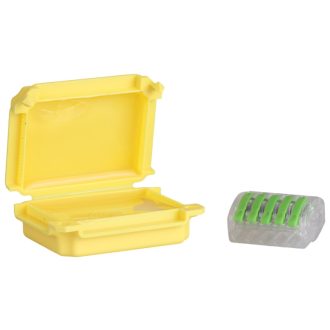   BOXW3 BOXW3 Vízálló műanyag doboz, sárga53x39x24mm, IPX8