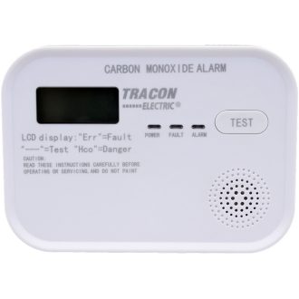   CO218A Szén-monoxid (CO) érzékelő4,5 VDC (3×1,5V AA), >85 dB