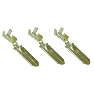   CS6B Szig.tlen rátolható csatlakozó csap, sárgaréz, rögz.csapos6,3×0,8mm, 1-2,5mm2