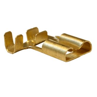   CSH09B Szig.tlen rátolható csatl. hüvely, ónozott réz, rögz.csapos7,7×0,8mm, 1-2,5mm2, 90°