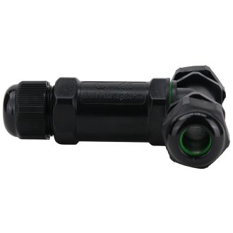   CST4-T3P Tömítőszelencés kábeltoldó, T-elágazó 0.5-4 mm2, IP68, PC+PA6.6, 3P, 450VAC, 24A