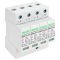 ESPD1+2-12.5-4P T1+T2 AC típusú túlfeszültséglevezető, cserélhető betéttel Uc:275V; Iimp:12,5kA; In:20kA; Imax:50kA; Up:1,3kV; 4P