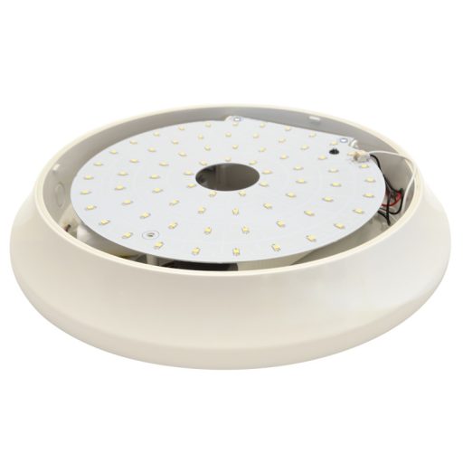 EVAE28NW Műanyag búrás falon kívüli LED világítótest inverterrel100-240 V,28/2 W,2100/140 lm,1 h,400