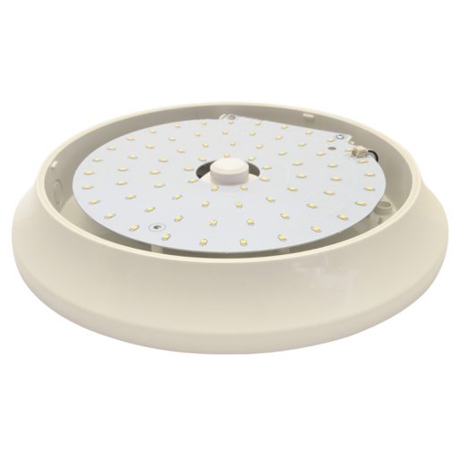 EVAS21NW Műanyag búrás falon kívüli LED világítótest mozgásérzékelővel100-240V,21W,1600lm,4000K,1-8m