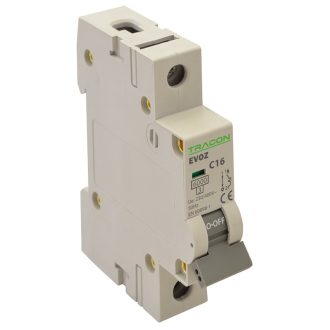   EVOZ1C50 Kismegszakító, 1 pólus, C karakterisztika 50A, C, 1P, 6kA