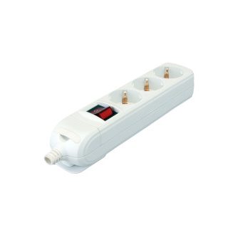   HUR-03K Újravezetékezhető, hordozható elosztó kapcsolóval