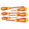 1000 V-ra szigetelt csavarhúzó szett1000 V; 1×5,5×125mm; 0,8×4×100mm; 0,4×2,5×75mm