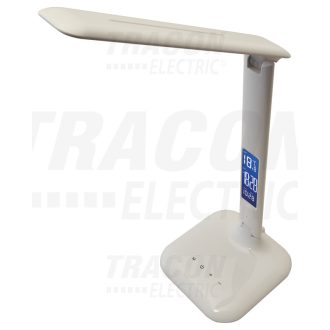   LED asztali lámpa, szab. fényerő és színhőm., LCD kijelző