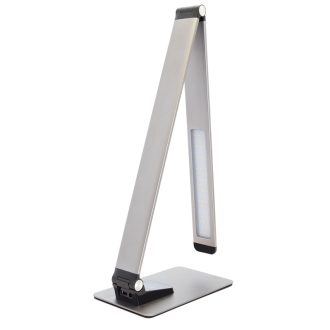 Fém asztali LED lámpa USB porttal