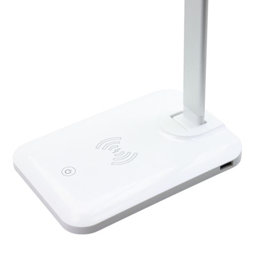 LALW5W LED asztali lámpa,szab.fényerő,színhőm,vezetéknélk.töltő100-240V, 50HZ, 5W, 250lm, 2700-5700K