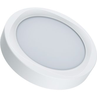   LED-DLFS-6NW Falon kívüli LED mélysugárzó,kerek, SAMSUNG chippel230 VAC, 6W, 480lm, D=120×120 mm, 40