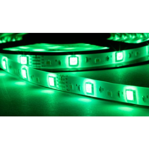 LED-SET-K-RGBW-5M LED szalag szet, kültéri220-240V, 50Hz, 83lm/W, 4,8W/m,400lm/m W=10m, 5m, RGBW, IP