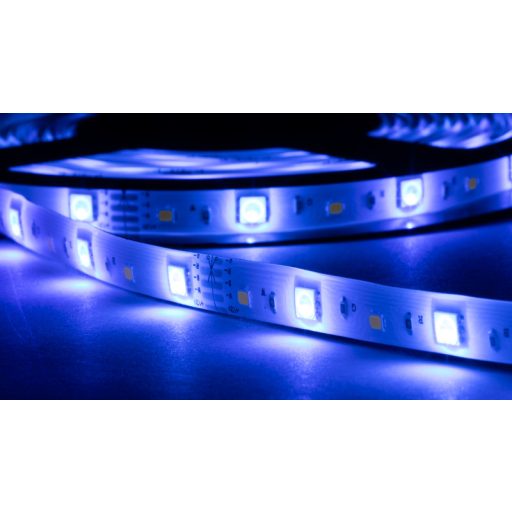 LED-SET-K-RGBW-5M LED szalag szet, kültéri220-240V, 50Hz, 83lm/W, 4,8W/m,400lm/m W=10m, 5m, RGBW, IP