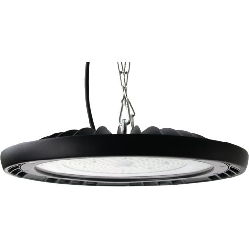 LHBE150W LED csarnokvilágító, kültéri,UFO forma220-240 VAC, 150 W, 12000 lm, 4500 K, 30000 h, IP65, 