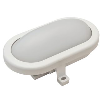   LHLMO6NW Műanyag házas LED hajólámpa, ovális forma230 V, 50 Hz, 6 W, 420 lm, 4000 K, IP54, EEI=G