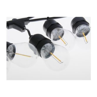 LL477323 Fényfüzér E27, 5m, +10 X1W fényforrás IP65