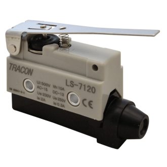   LS7120 Helyzetkapcsoló, rugószáras1xCO, 2A/230V AC-15, 0,3A/250V DC-13, 65mm, IP40