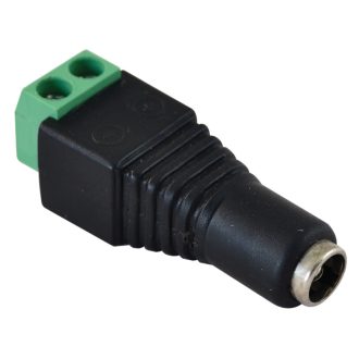   LSZJF55 Jack/csavaros csatlakozó hüvely LED szerelésekhez 5,5 mm, In: 4A