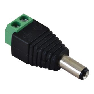   LSZJM55 Jack/csavaros csatlakozó dugó LED szerelésekhez 5,5 mm, In: 4A