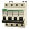 MB-4C-16 Kismegszakító, 4 pólus, C karakterisztika16A, 4,5 kA