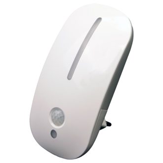   NLS Éjszakai fény mozgásérzékelővel230VAC, 50Hz, 0,9W, 15lm, PIR+CDS, 3m