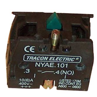   NYAE101 Érintkező-egység fémalapra szerelt nyomógombokhoz1×NO, 3 A/400 V