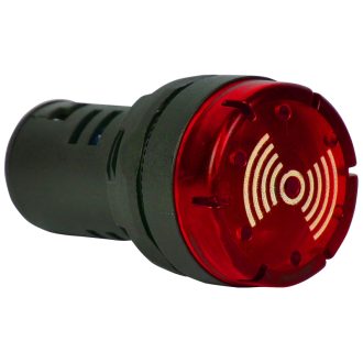 NYG3-BFR230 Hang- és fényjelző, pirosAC230V