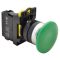 NYG3-MG Gombafejű nyomógomb, zöld1×NO, 5A/230V AC-15, 40mm, IP65